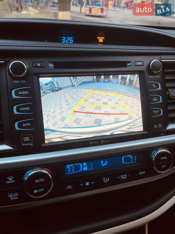 Внедорожник / Кроссовер Toyota Highlander 2015 в Кривом Роге фото 32 Внедорожник / Кроссовер Toyota Highlander 2015 в Кривом Роге