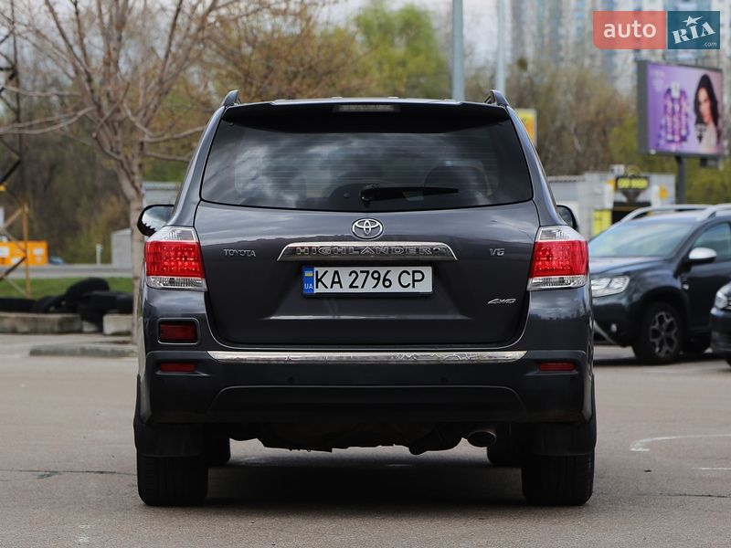 Позашляховик / Кросовер Toyota Highlander 2012 в Києві фото 5 Позашляховик / Кросовер Toyota Highlander 2012 в Києві