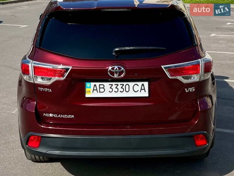Внедорожник / Кроссовер Toyota Highlander 2014 в Виннице фото 12 Внедорожник / Кроссовер Toyota Highlander 2014 в Виннице