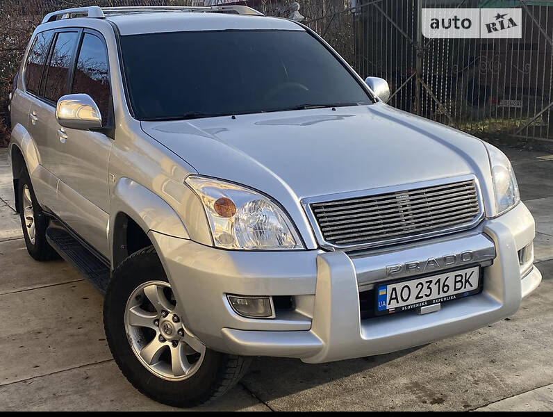 Внедорожник / Кроссовер Toyota Land Cruiser Prado 2004 в Тячеве