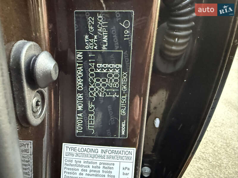 Позашляховик / Кросовер Toyota Land Cruiser Prado 2021 в Умані фото 12 Позашляховик / Кросовер Toyota Land Cruiser Prado 2021 в Умані