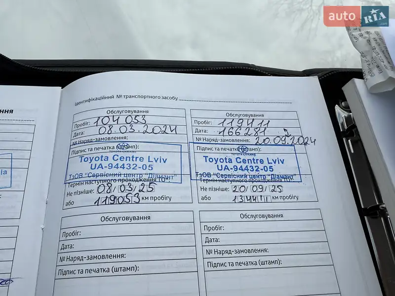 Внедорожник / Кроссовер Toyota Land Cruiser Prado 2019 в Виннице документ 2 фото Внедорожник / Кроссовер Toyota Land Cruiser Prado 2019 в Виннице документ