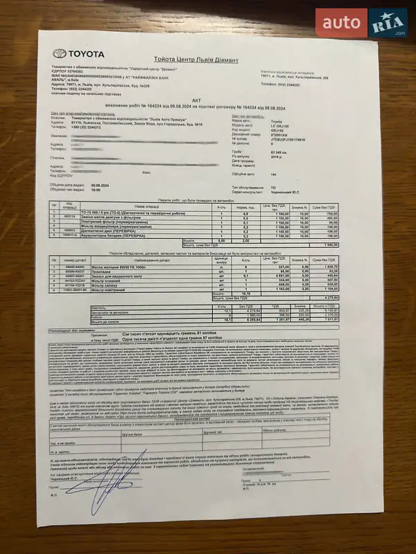 Внедорожник / Кроссовер Toyota Land Cruiser Prado 2019 в Ивано-Франковске документ 16 фото Внедорожник / Кроссовер Toyota Land Cruiser Prado 2019 в Ивано-Франковске документ