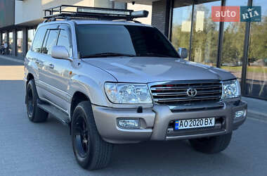 Позашляховик / Кросовер Toyota Land Cruiser 2002 в Ужгороді