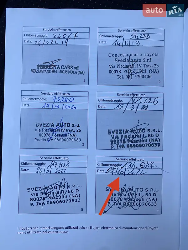 Внедорожник / Кроссовер Toyota RAV4 2017 в Полтаве документ