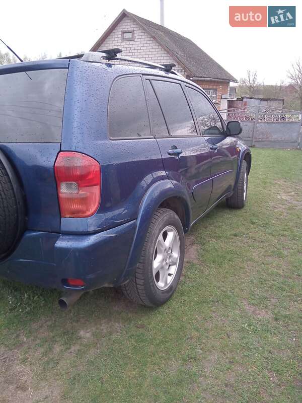 Внедорожник / Кроссовер Toyota RAV4 2002 в Сарнах