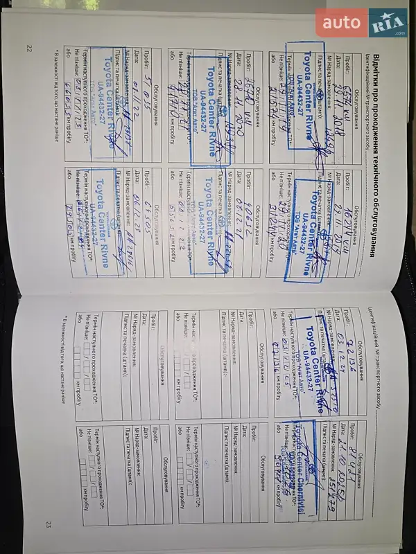 Внедорожник / Кроссовер Toyota RAV4 2017 в Костополе документ 12 фото Внедорожник / Кроссовер Toyota RAV4 2017 в Костополе документ