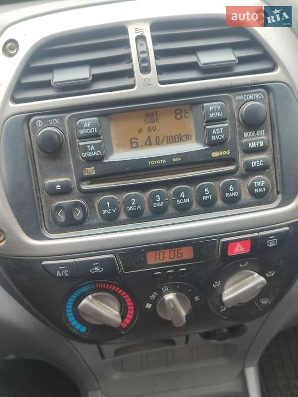 Внедорожник / Кроссовер Toyota RAV4 2002 в Черкассах фото 8 Внедорожник / Кроссовер Toyota RAV4 2002 в Черкассах