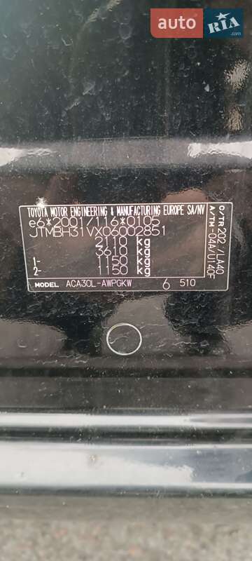 Внедорожник / Кроссовер Toyota RAV4 2005 в Львове