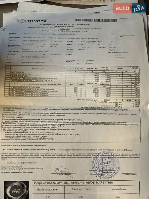 Позашляховик / Кросовер Toyota RAV4 2010 в Києві