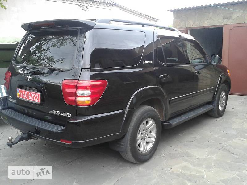 Внедорожник / Кроссовер Toyota Sequoia 2004 в Днепре