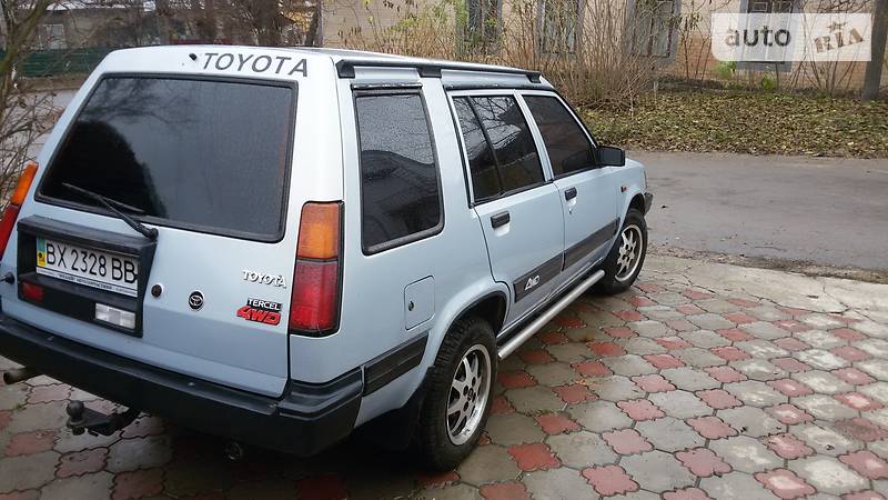 Универсал Toyota Tercel 1986 в Каменец-Подольском фото 11 Универсал Toyota Tercel 1986 в Каменец-Подольском