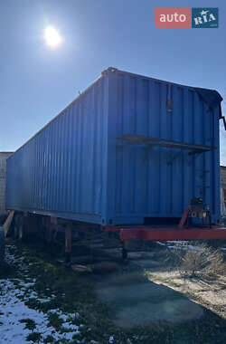 Контейнеровоз полуприцеп Trailor S343 1991 в 