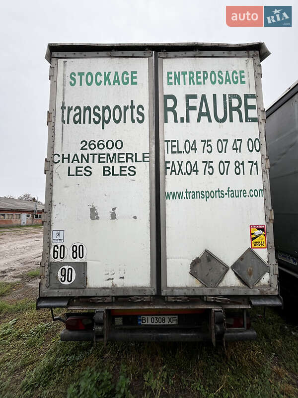 Тентованный борт (штора) - полуприцеп Trailor SDT 2005 в Лубнах