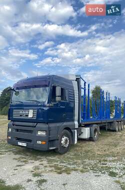 Лісовоз / Сортиментовоз - напівпричіп Trailor SYY3CX 1995 в 