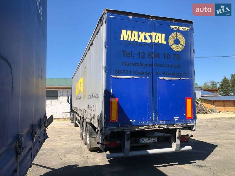 Тентований борт (штора) - напівпричіп Trailor SYY 2007 в Ковелі фото 5 Тентований борт (штора) - напівпричіп Trailor SYY 2007 в Ковелі