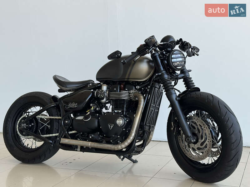 Мотоцикл Кастом Triumph Bobber 2022 в Києві фото 13 Мотоцикл Кастом Triumph Bobber 2022 в Києві