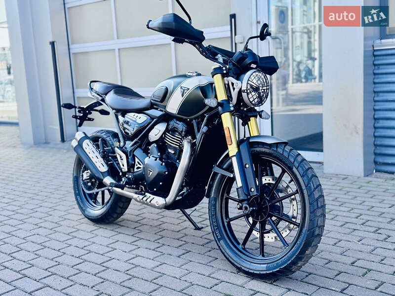 Мотоцикл Позашляховий (Enduro) Triumph Scrambler 2024 в Києві