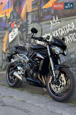 Мотоцикл Без обтекателей (Naked bike) Triumph Street Triple 2018 в Киеве