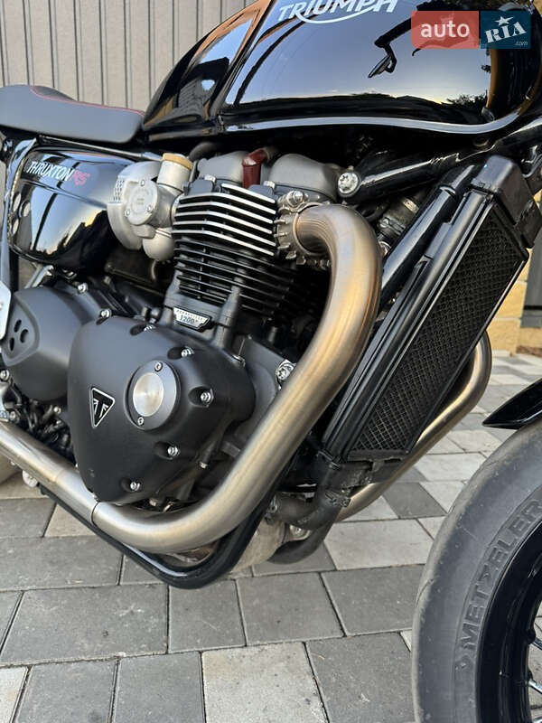 Кафе рейсер Triumph Thruxton 2021 в Днепре фото 3 Кафе рейсер Triumph Thruxton 2021 в Днепре
