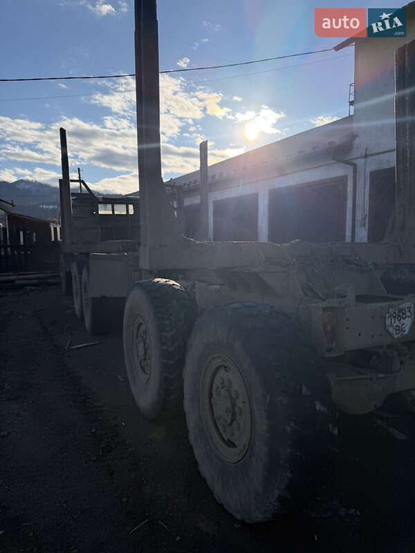 Лесовоз / Сортиментовоз Урал 375 1980 в Сколе