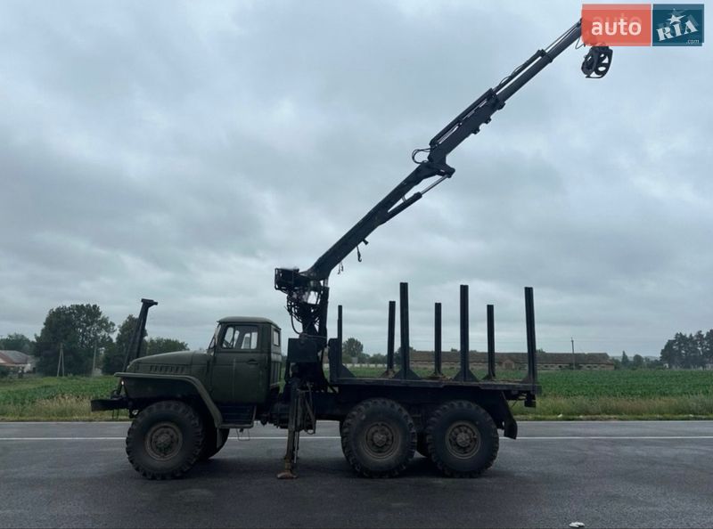 Лесовоз / Сортиментовоз Урал 375 1974 в Ромнах