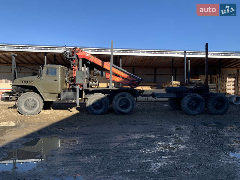 Лесовоз / Сортиментовоз Урал 4320 1986 в Перегинском
