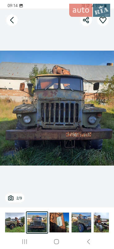 Тягач Урал 4320 1982 в Дрогобыче