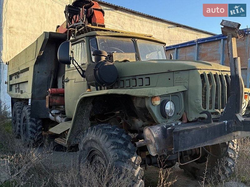 Кран-манипулятор Урал 4320 1984 в Раздельной