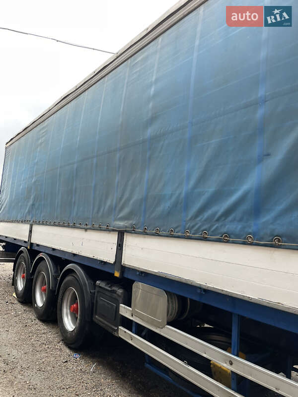 Тентованный борт (штора) - полуприцеп Van Hool 3B0011 1992 в Кропивницком