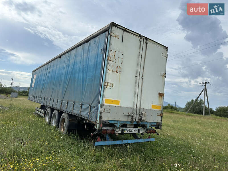Тентованный борт (штора) - полуприцеп Van Hool 3B0040 1997 в Хусте