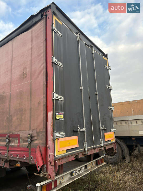 Тентованный борт (штора) - полуприцеп Van Hool 3B2011 1999 в Львове