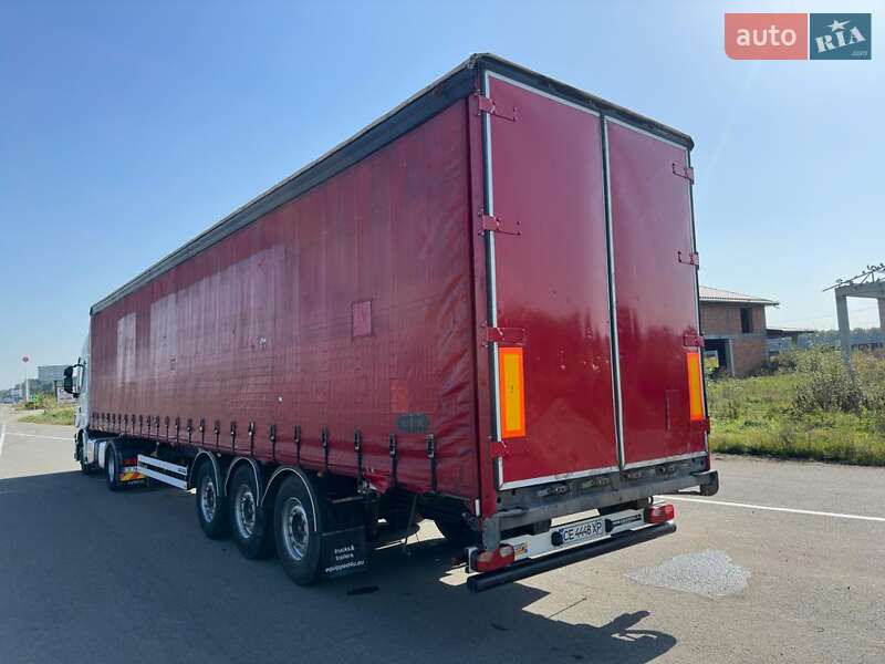 Тентованный борт (штора) - полуприцеп Van Hool 3B2014 2010 в Черновцах