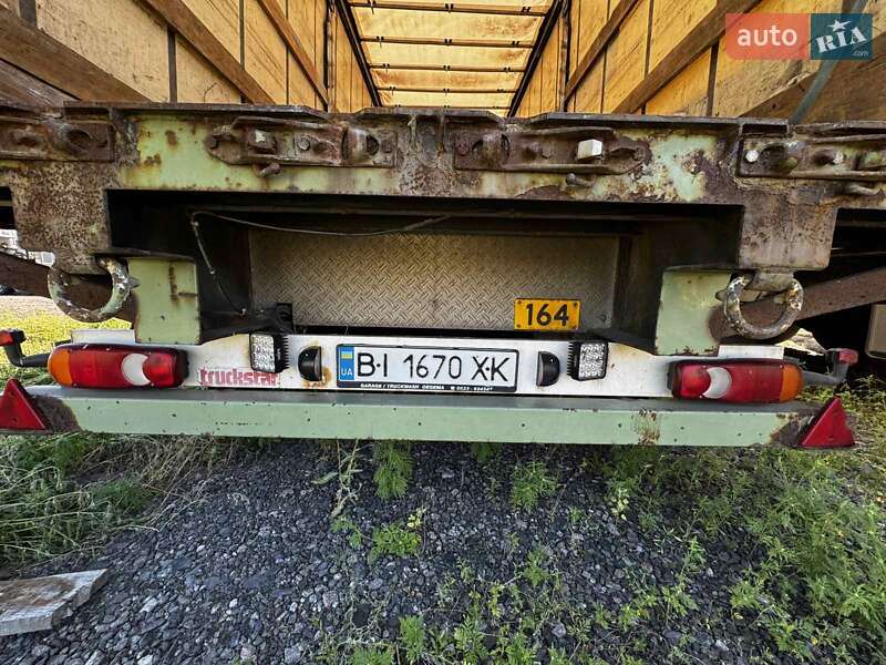 Тентованный борт (штора) - полуприцеп Van Hool 3B2014 2002 в Полтаве фото 4 Тентованный борт (штора) - полуприцеп Van Hool 3B2014 2002 в Полтаве