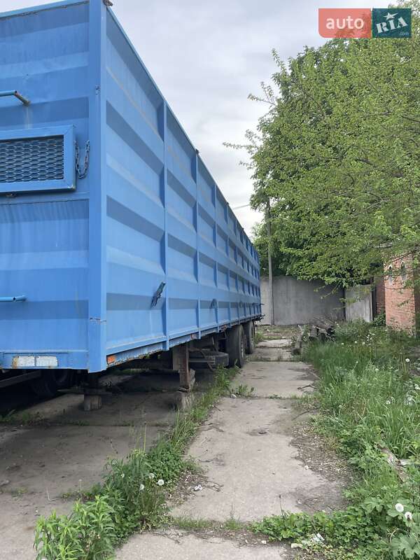 Бортовой полуприцеп Van Hool 3B2017 2002 в Лубнах