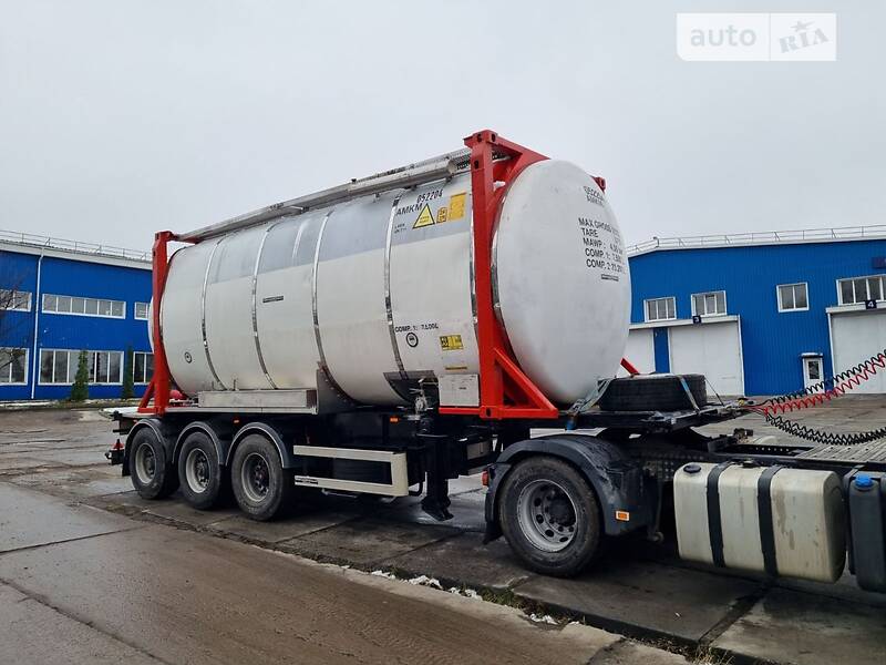 Контейнеровоз полуприцеп Van Hool Tank Container 2000 в Броварах фото 7 Контейнеровоз полуприцеп Van Hool Tank Container 2000 в Броварах