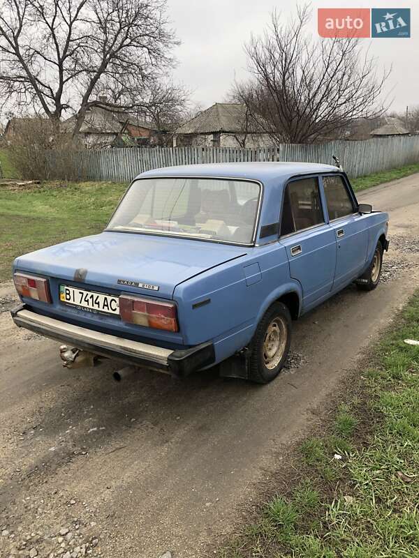 Седан ВАЗ / Lada 2105 1986 в Полтаві фото 5 Седан ВАЗ / Lada 2105 1986 в Полтаві