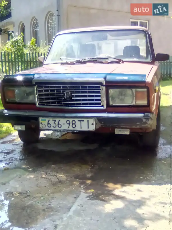 Седан ВАЗ 2107 1988 в 
