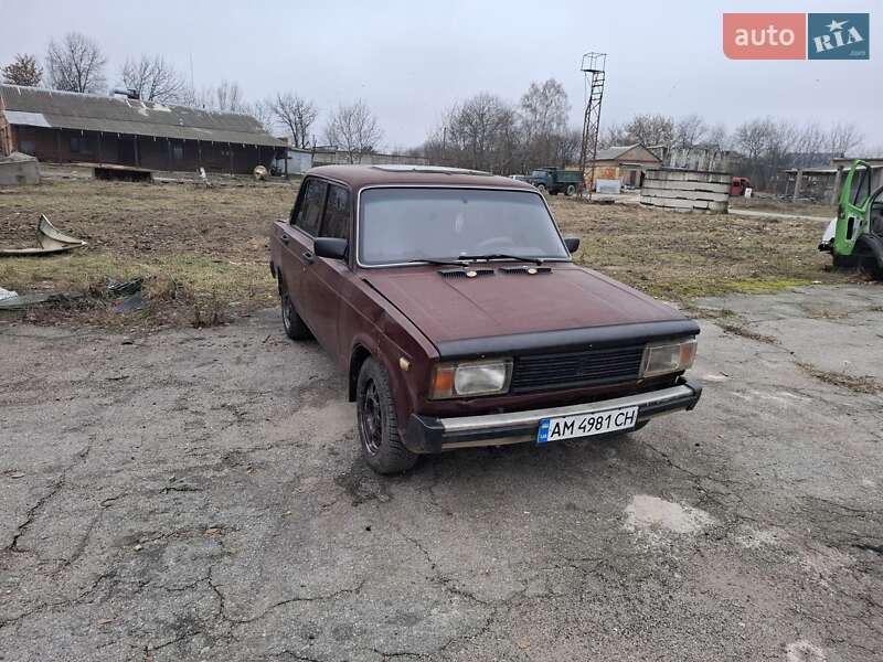 Седан ВАЗ / Lada 2107 1990 в Бердичеві