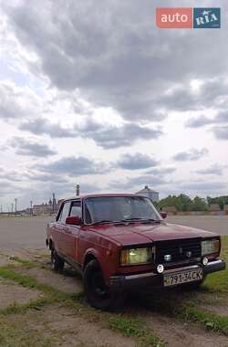 Седан ВАЗ 2107 1990 в 
