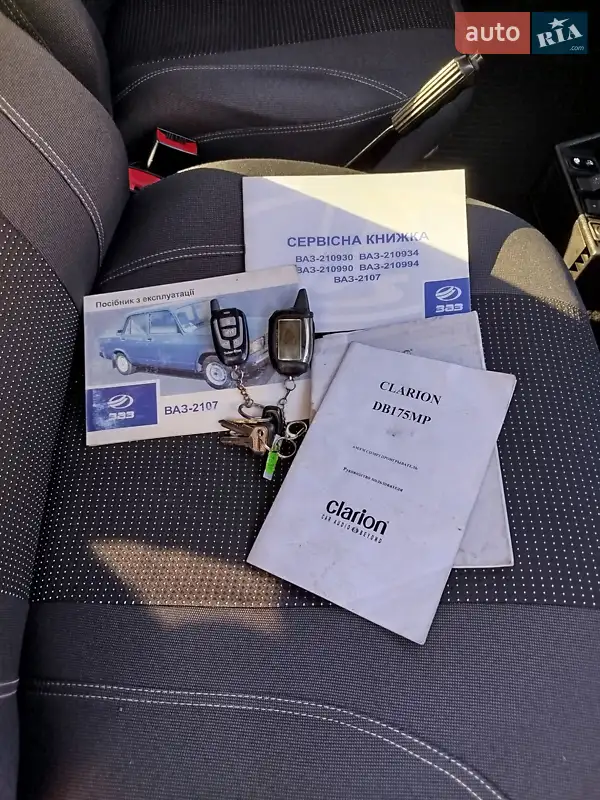 Седан ВАЗ / Lada 2107 2007 в Одессе документ