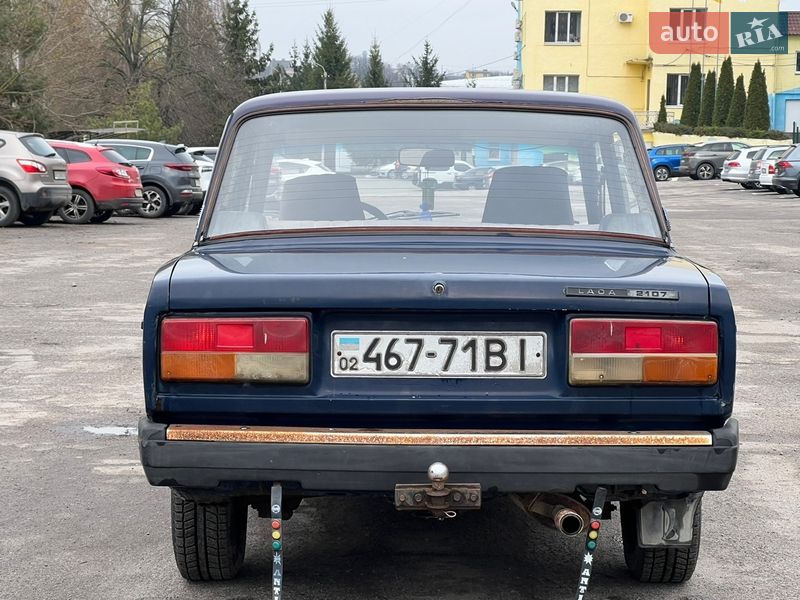 Седан ВАЗ / Lada 2107 1984 в Виннице фото 8 Седан ВАЗ / Lada 2107 1984 в Виннице