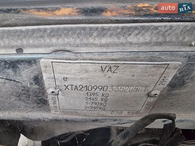 Седан ВАЗ / Lada 21099 2003 в Тараще