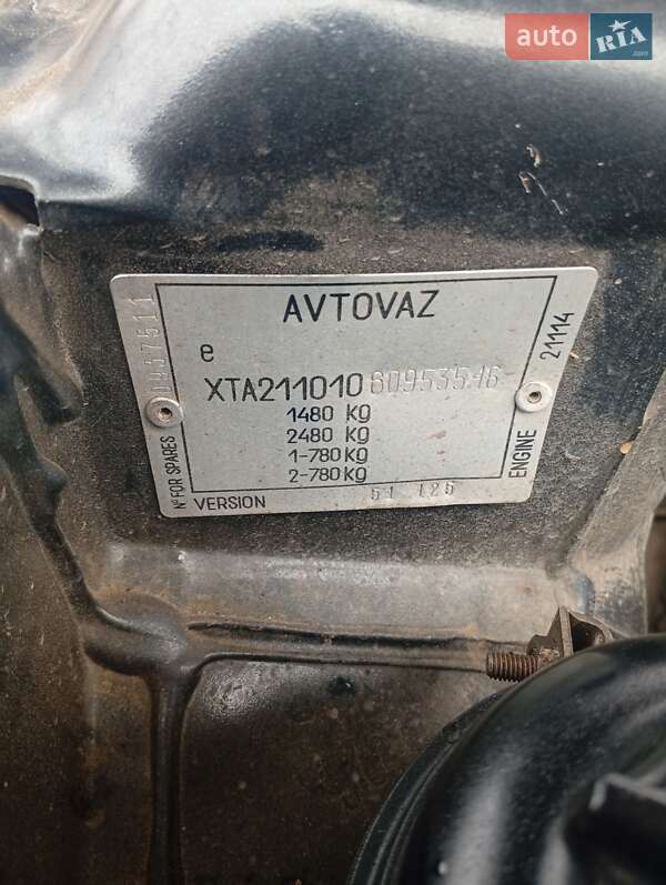 Седан ВАЗ / Lada 2110 2006 в Чернівцях фото 9 Седан ВАЗ / Lada 2110 2006 в Чернівцях