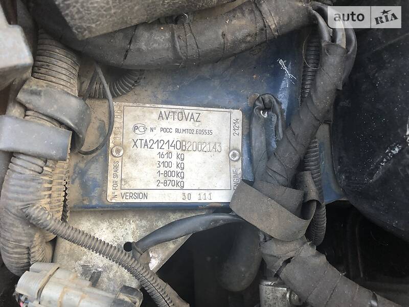 Позашляховик / Кросовер ВАЗ / Lada 21214 / 4x4 2011 в Умані