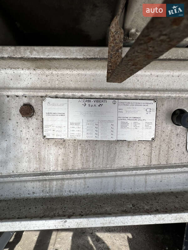 Зерновоз - полуприцеп Viberti 25R4S 2005 в Львове