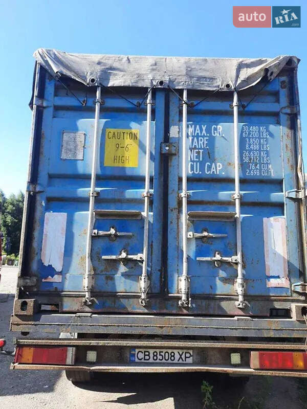 Контейнеровоз напівпричіп Viberti 36S7 2000 в Прилуках