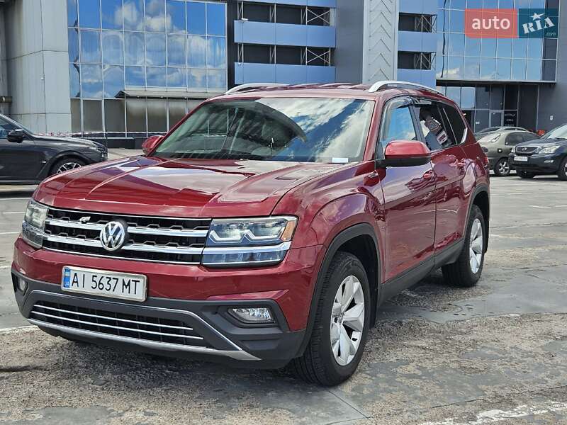 Позашляховик / Кросовер Volkswagen Atlas 2017 в Києві