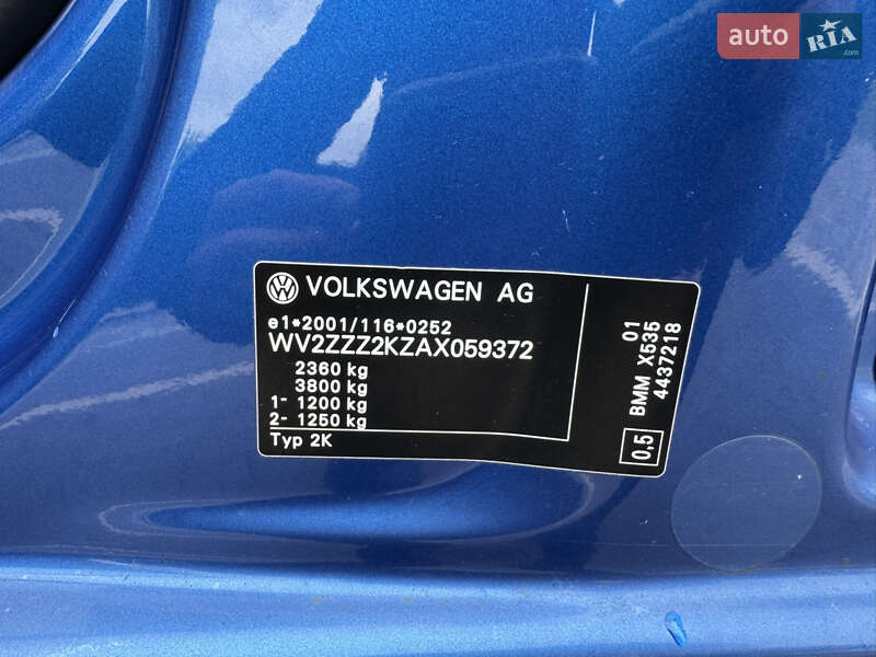 Мінівен Volkswagen Caddy 2010 в Мукачевому