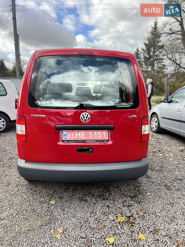 Минивэн Volkswagen Caddy 2009 в Львове фото 5 Минивэн Volkswagen Caddy 2009 в Львове
